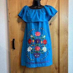 💕New Listing 💕Colorful Embroidered Dress
